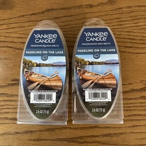 Yankee Candle Paddling on the Lake Fragranced Wax Melts 2.6 oz 6Pk *Lot of‎ 2*